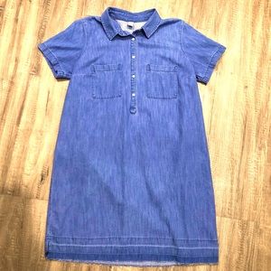 Old Navy Chambray T-shirt Dress Sz Large